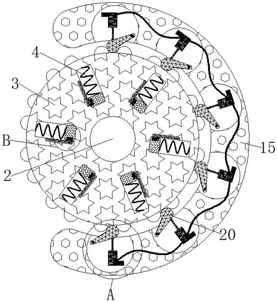 Efficient leg rehabilitation training device for neurological nursing