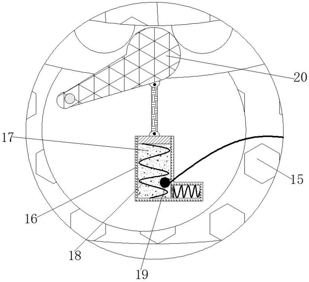 Efficient leg rehabilitation training device for neurological nursing