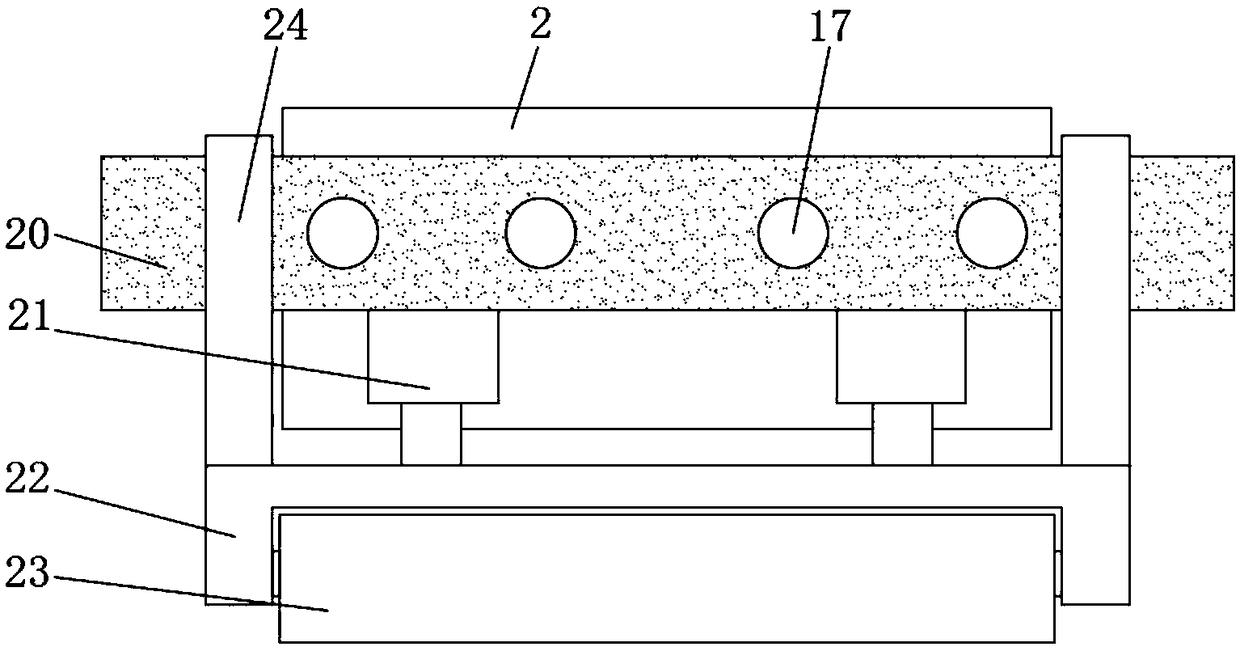 Embossing machine for plate processing