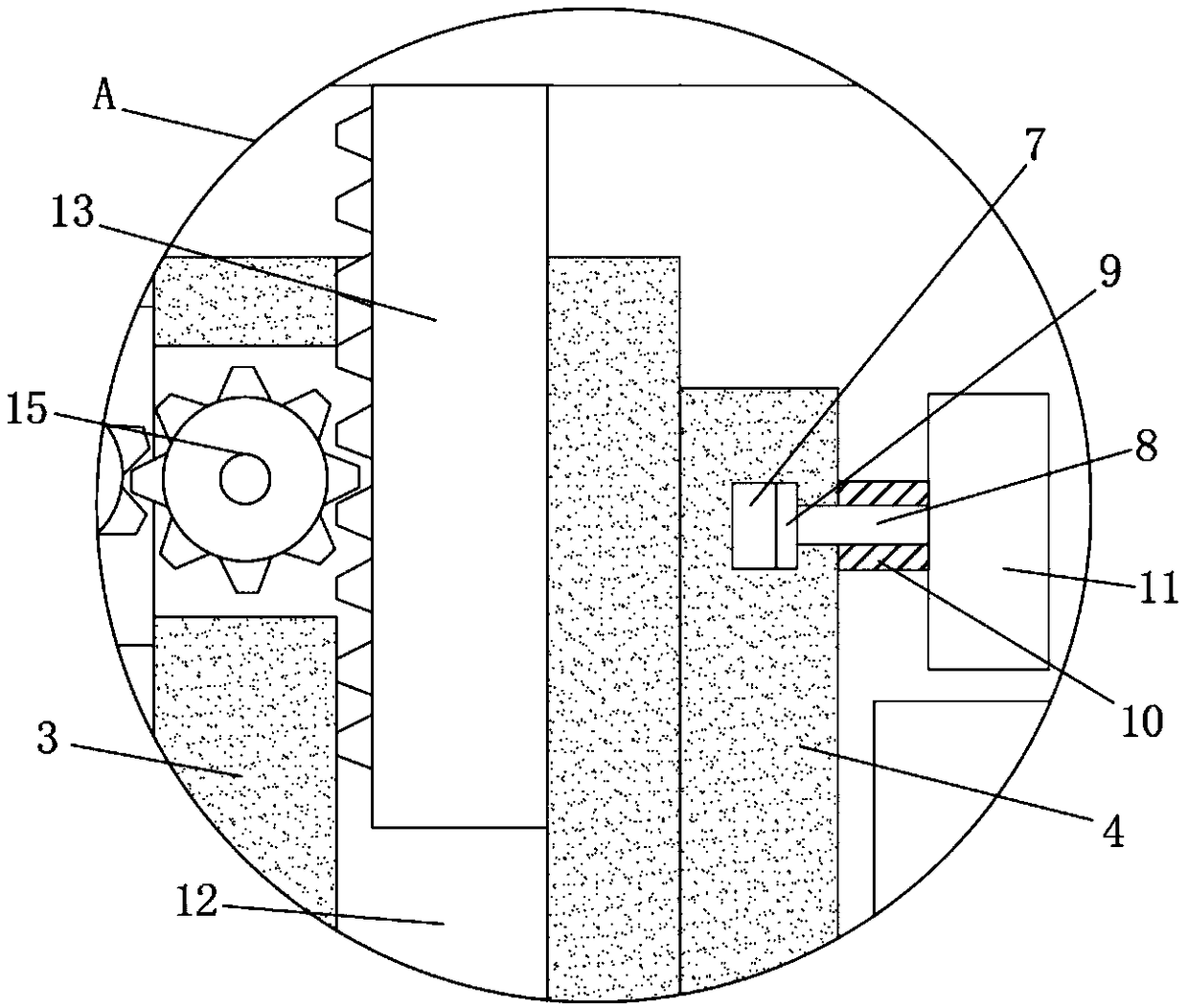 Embossing machine for plate processing