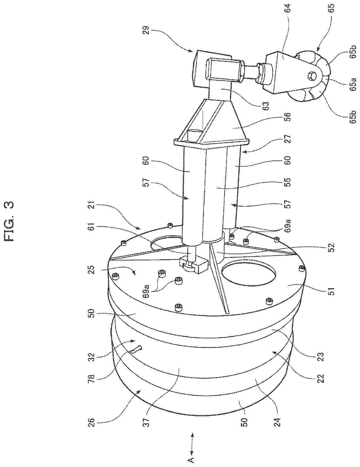 Watertight testing device