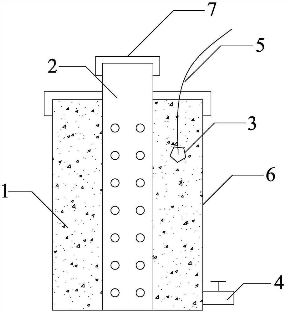 Device and method for remediating site pollutants by microbial electrochemical method