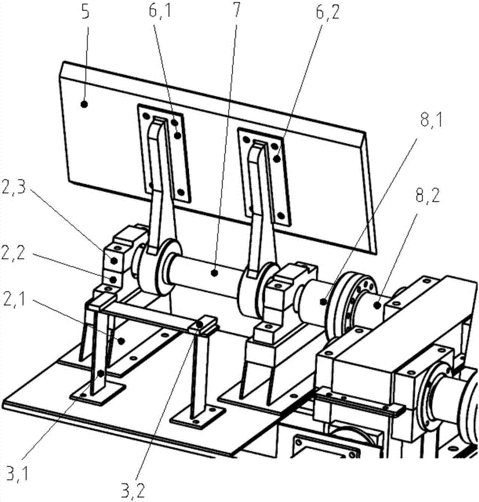 Train wing plate decelerating device based on worm wheel and worm transmission