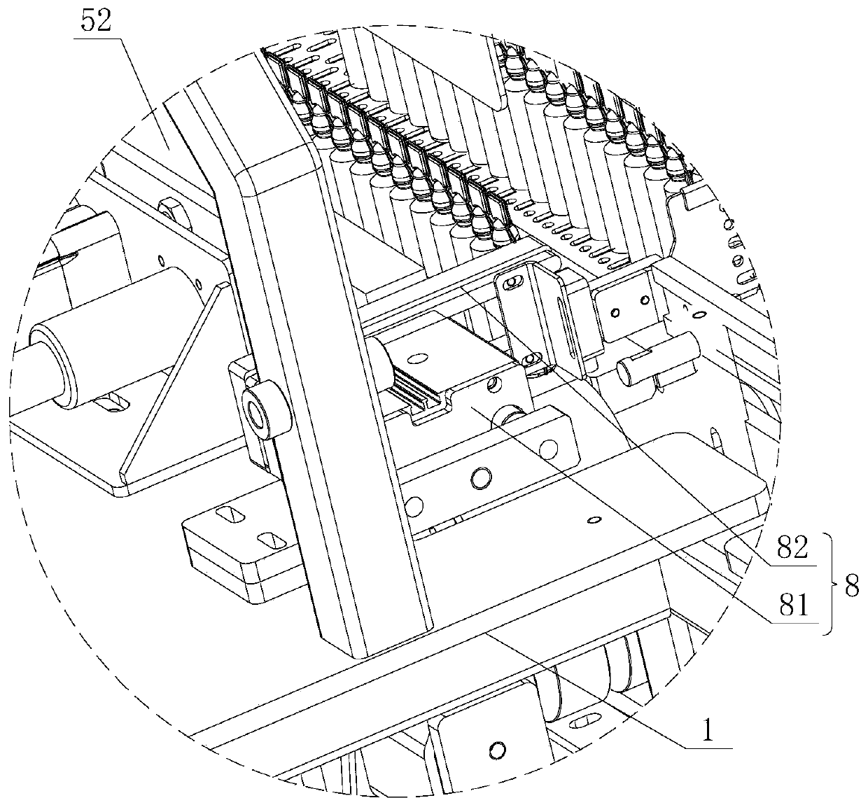 Ampoule bottle tray filling machine and tray filling method thereof