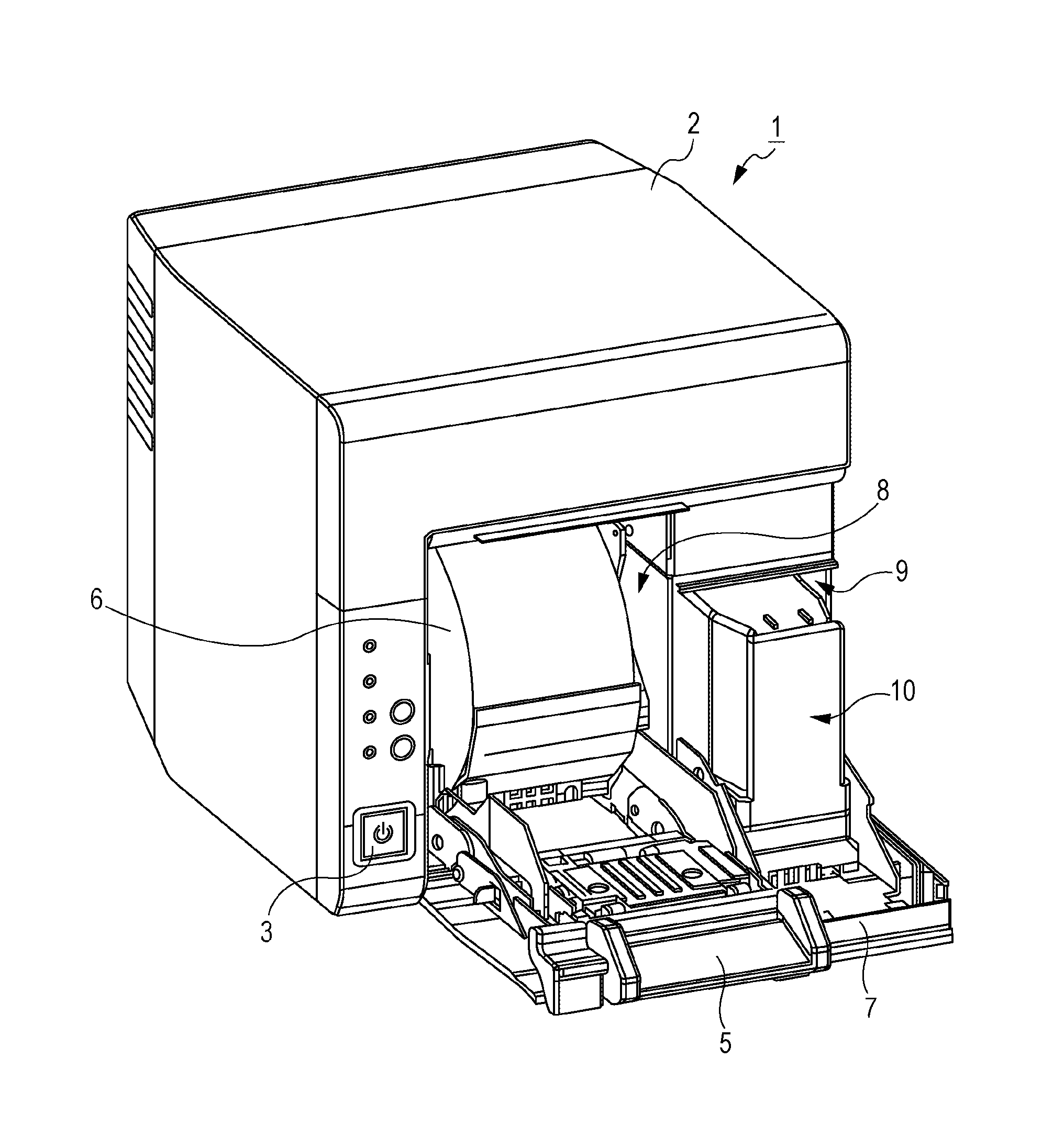 Liquid absorbent and printer