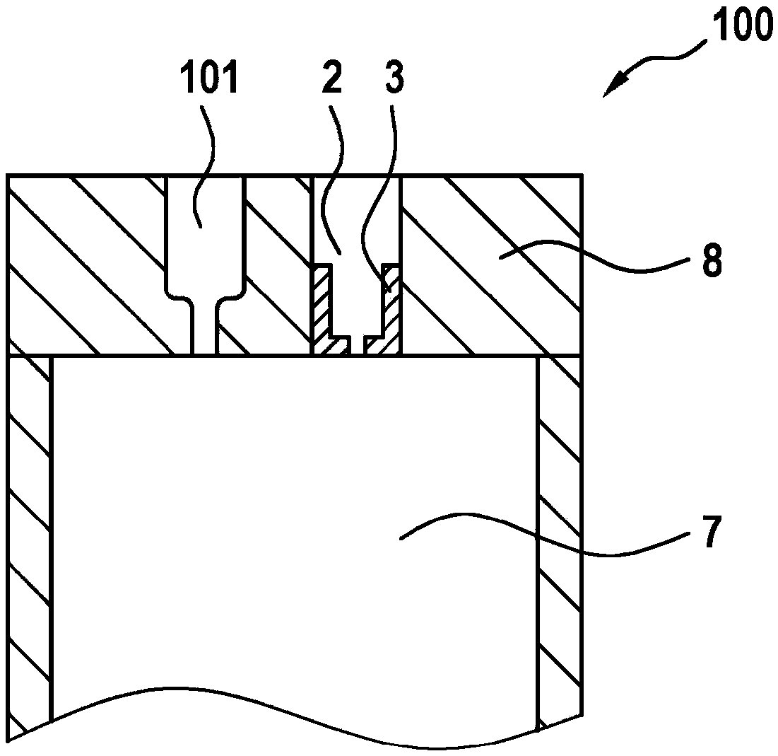 Injector arrangement having a thermal protection sleeve