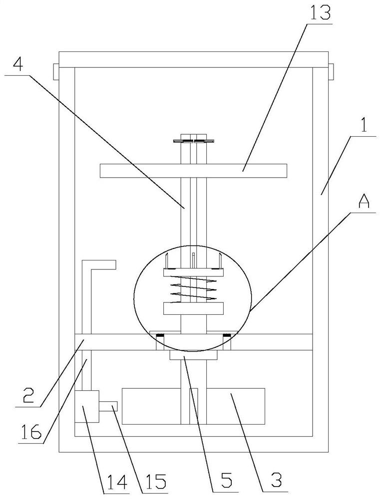 Filter screen cylinder cleaning device for hydraulic equipment