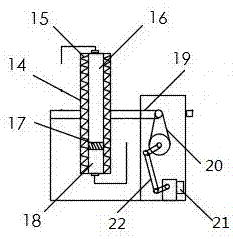 Experimental device and method for measuring solubility of overflowed gas