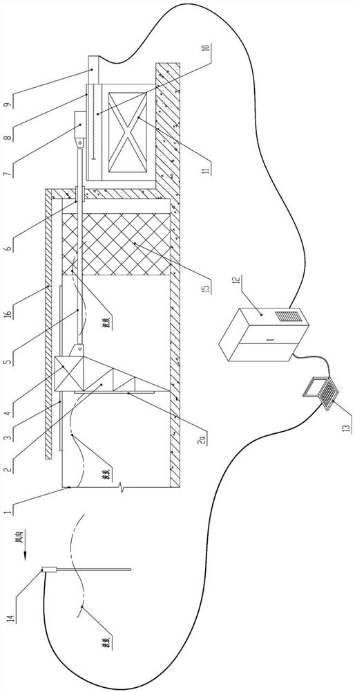 Inside-wind tunnel water tank push plate type wave generation system and wave generation method