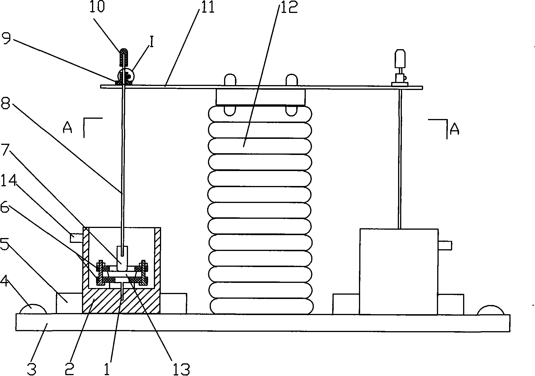 Multi-insulated sample local discharge test electrode apparatus