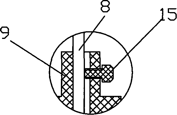 Multi-insulated sample local discharge test electrode apparatus