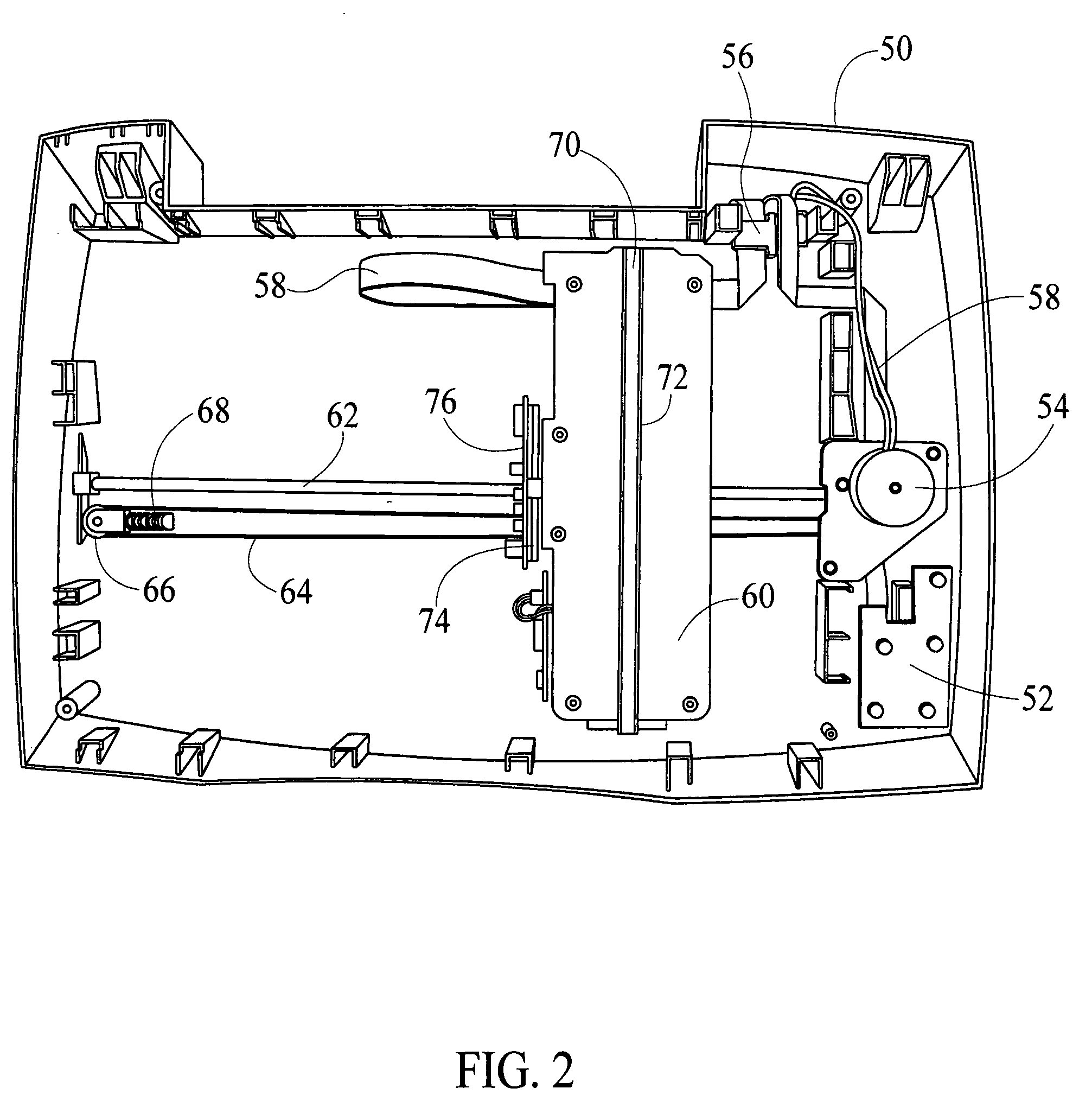 Scanning apparatus and method for full page scans