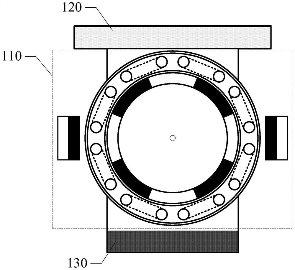 Scanning device for laser radar, control method of scanning device and laser radar