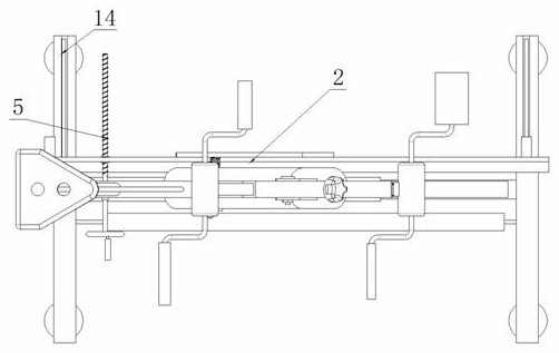 A limb rehabilitation training device with striking force function for medical nursing