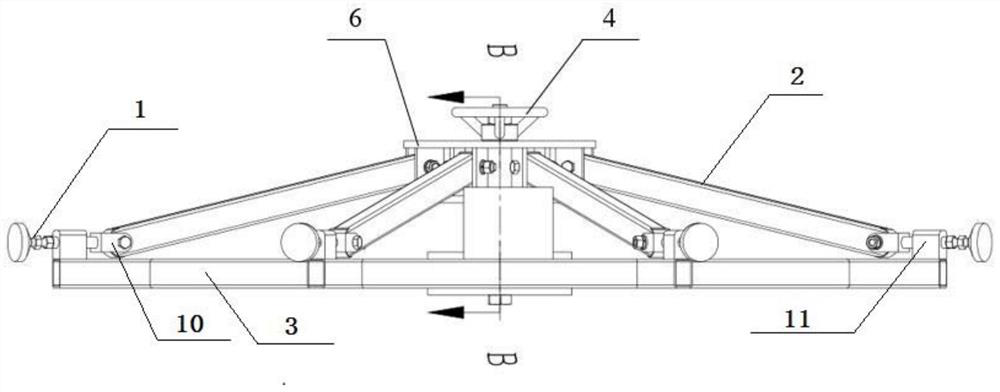 Wind power blade root shrinkage prevention device and using method