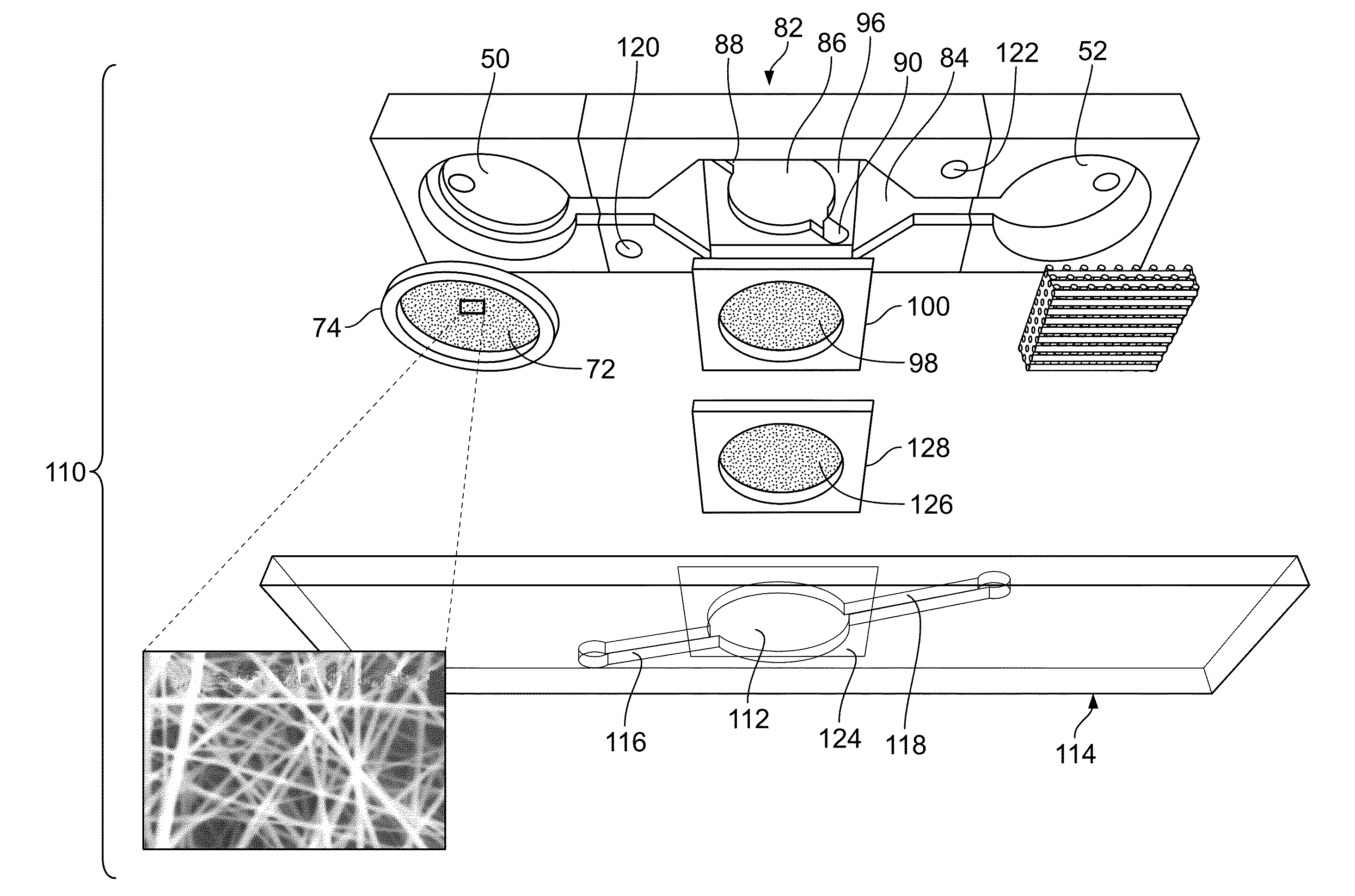 Microfluidic-based cell-culturing platform and method