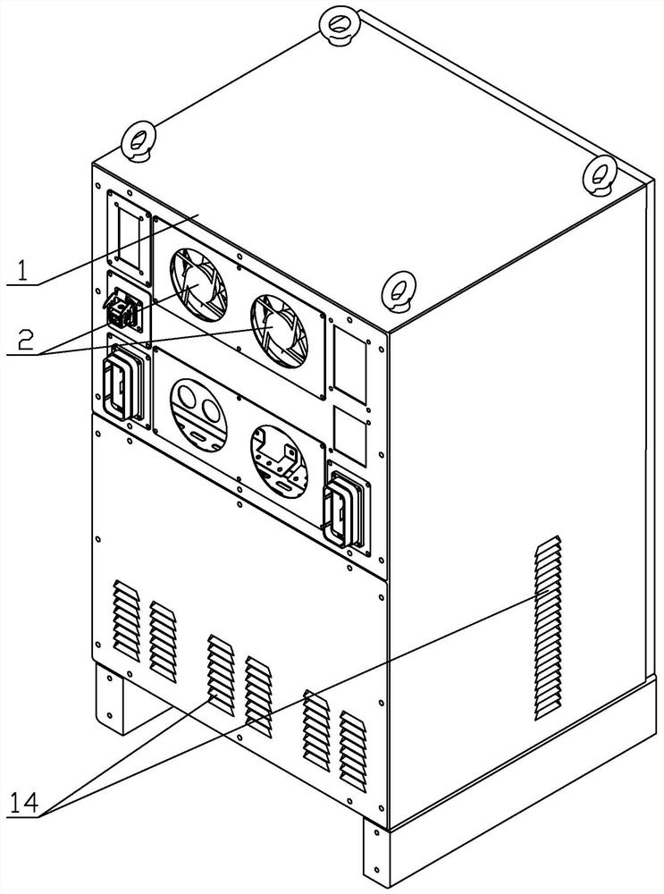 Robot control cabinet