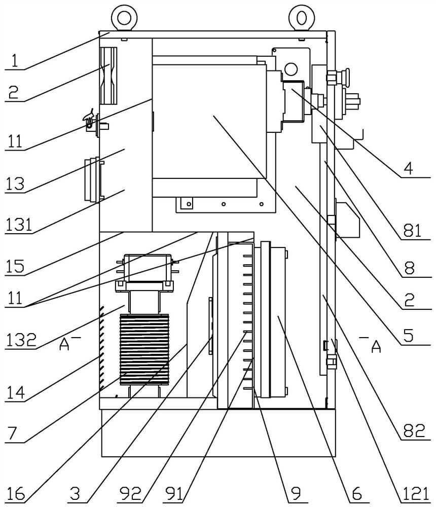 Robot control cabinet