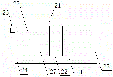 Movable waste warehouse with classification function