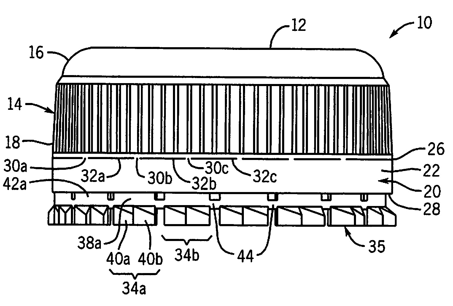 Container closure assembly