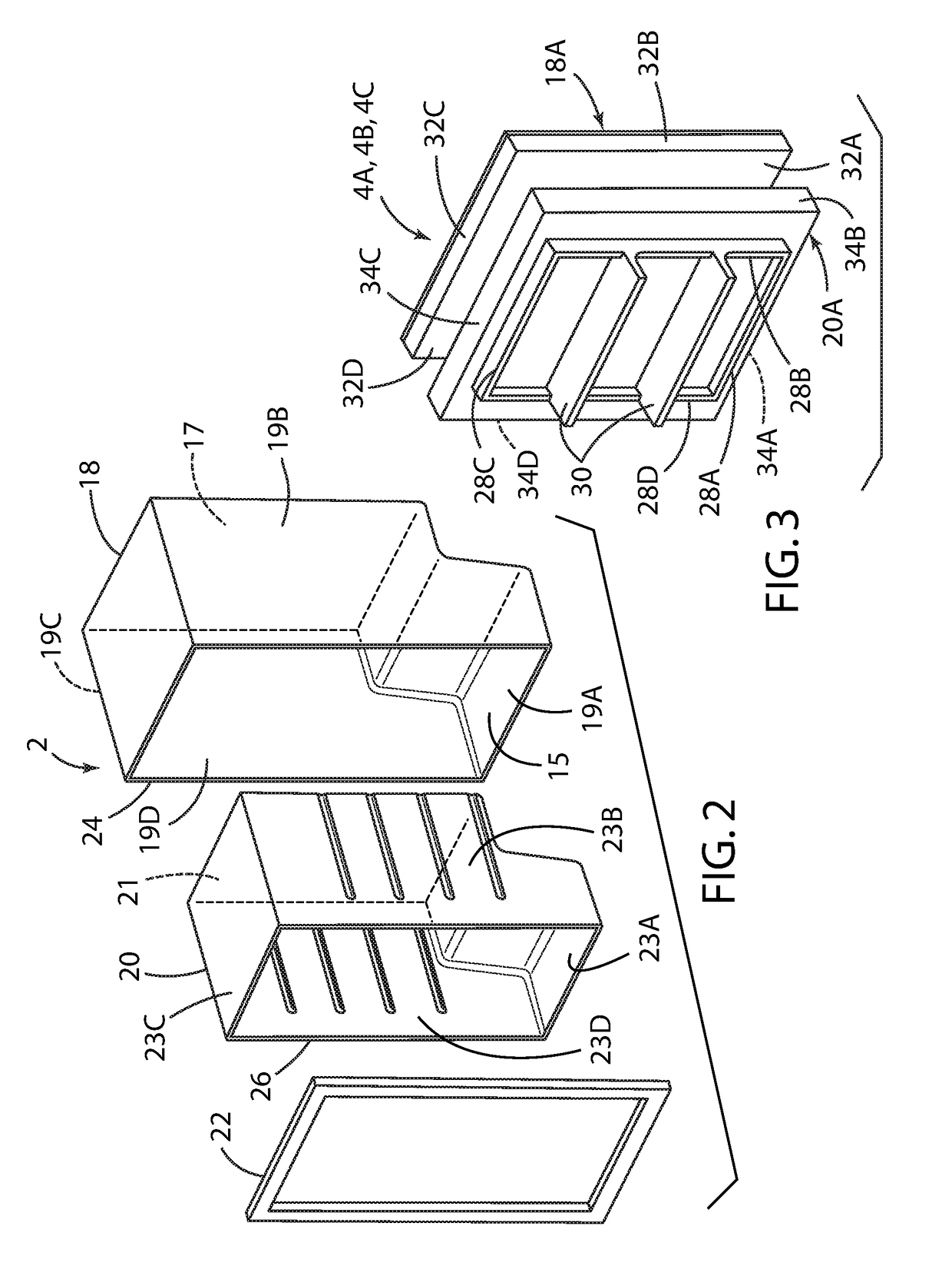 Multi-layer gas barrier materials for vacuum insulated structure