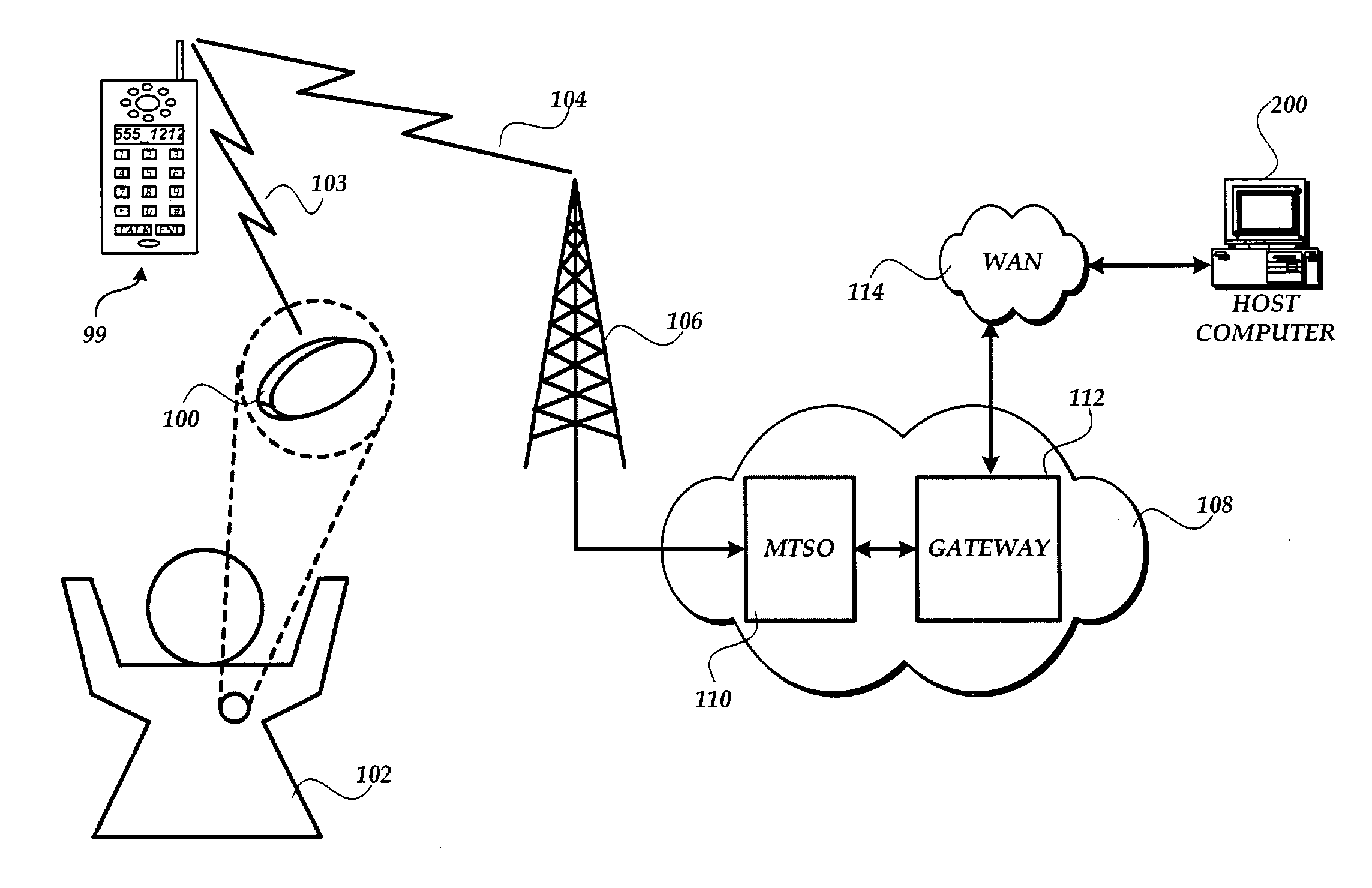 Method and apparatus for enabling data communication between an implantable medical device and a patient management system