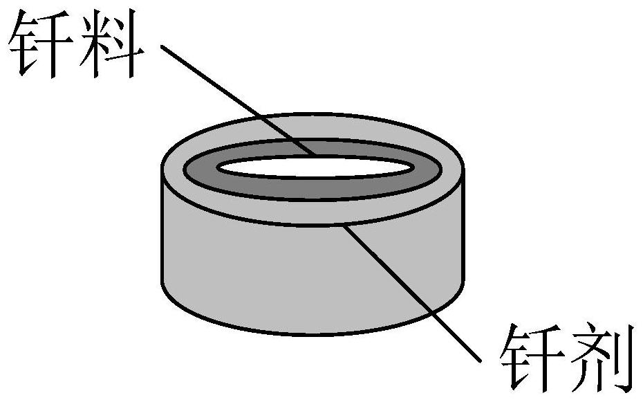 Coating brazing filler metal and preparation method and application thereof