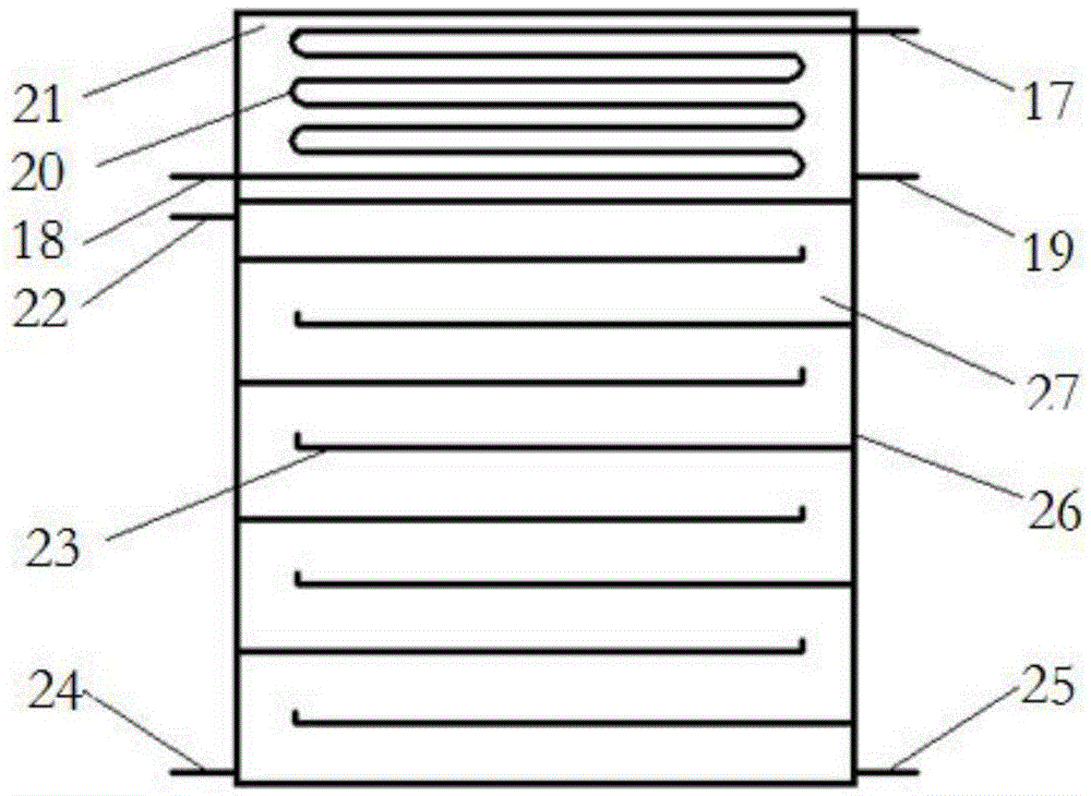 External condensation-style inclined core-type solar seawater distillation and desalination device