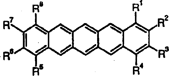 Substituted pentacene semiconductors