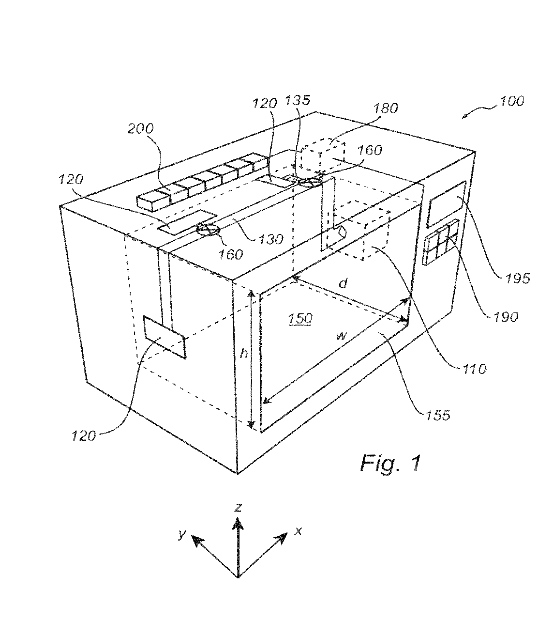 Microwave oven switching between predefined modes