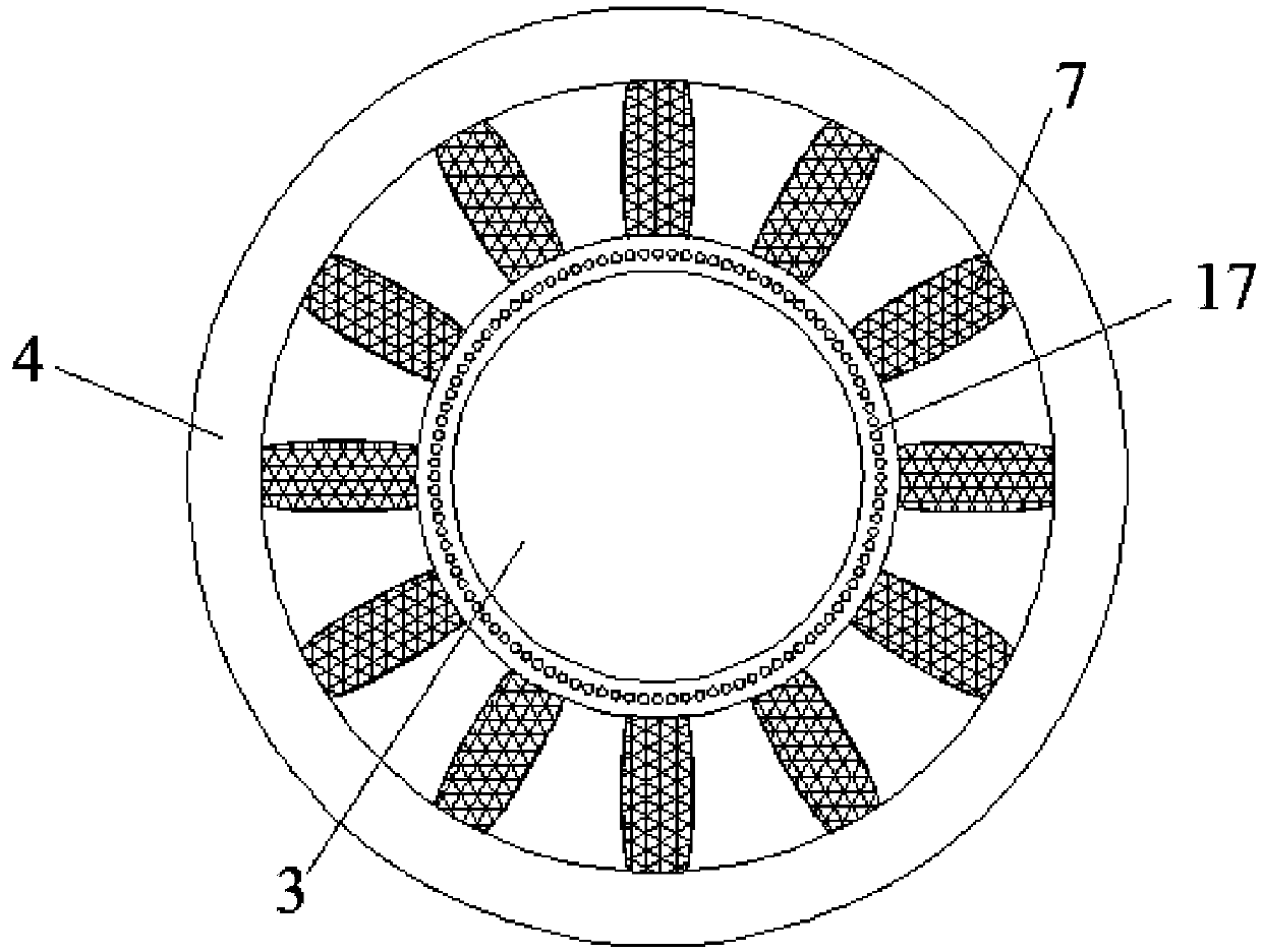 Automobile brake pad processing device