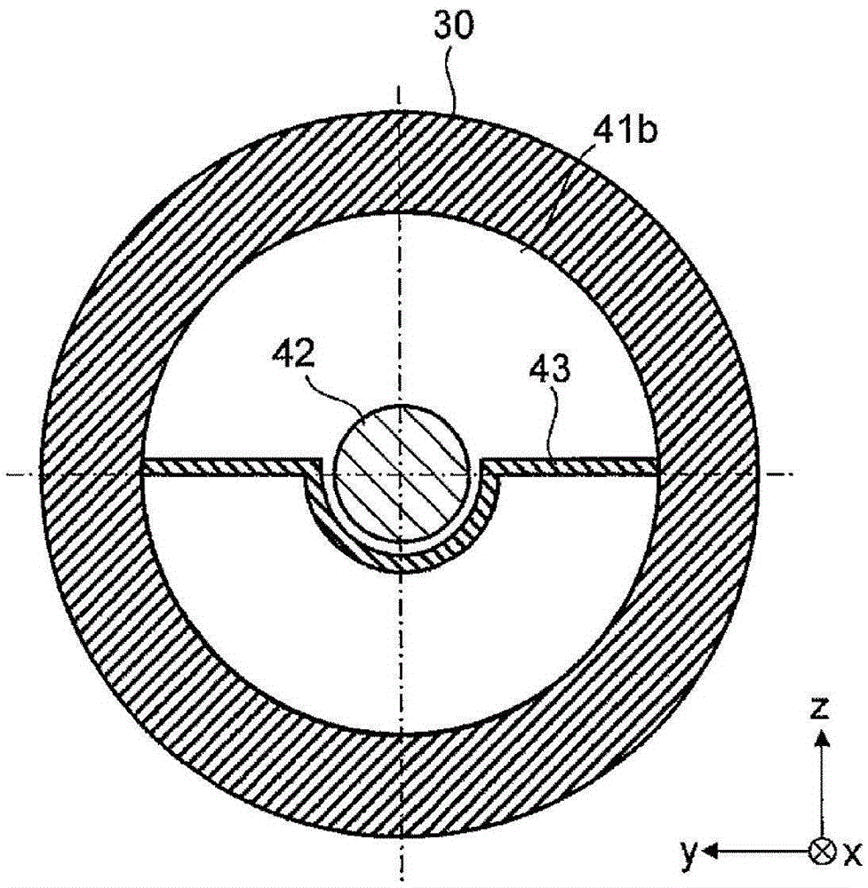 Pressure casting injector