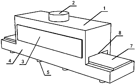 Closed type safety casting machine