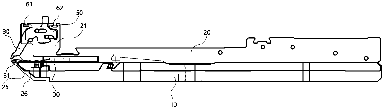 Sinker mounting structure with large-stroke swing effect for computerized flat knitting machine