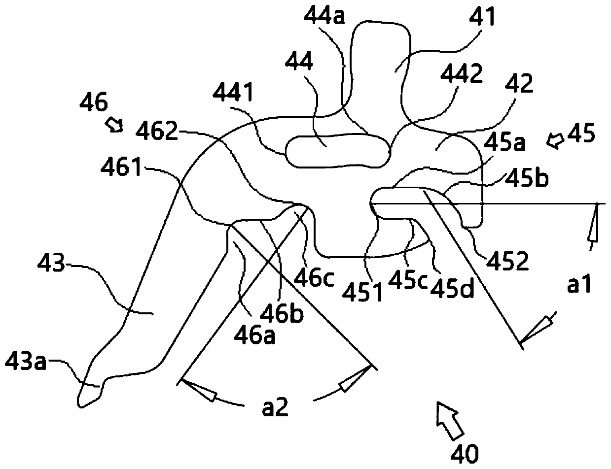 Sinker mounting structure with large-stroke swing effect for computerized flat knitting machine