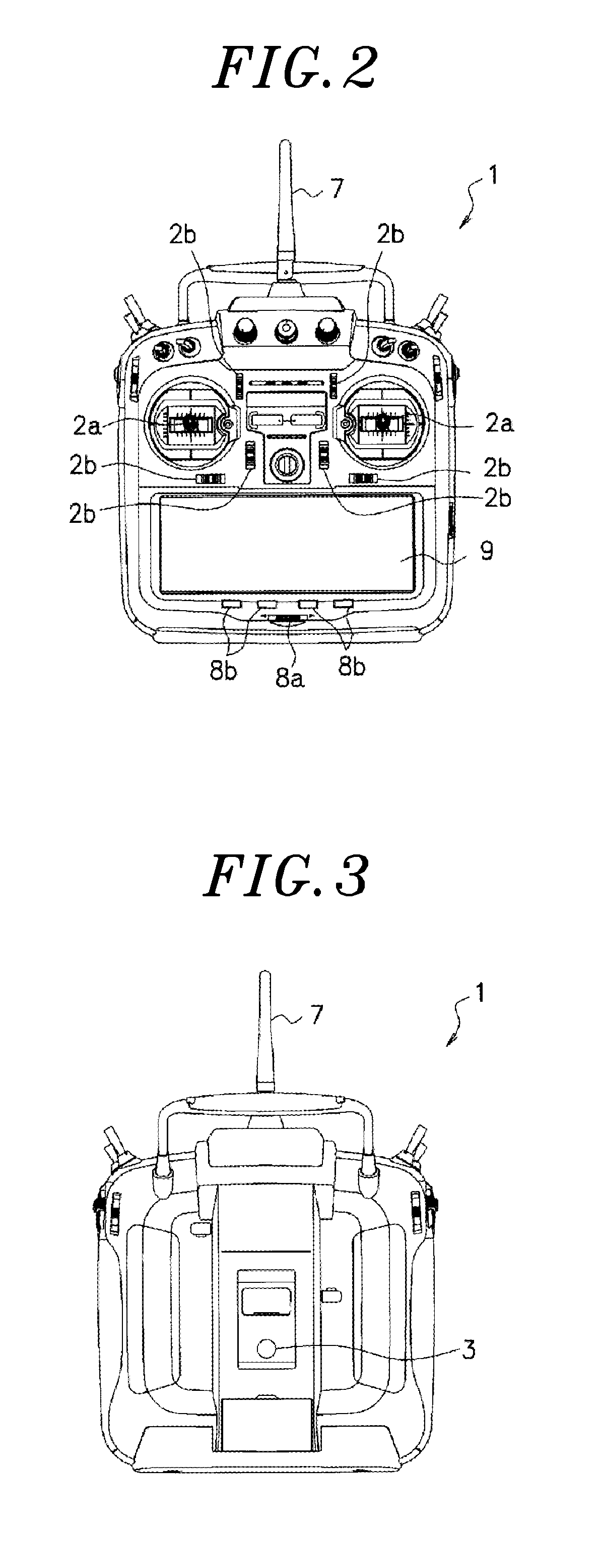 Radio control device for target object to be controlled