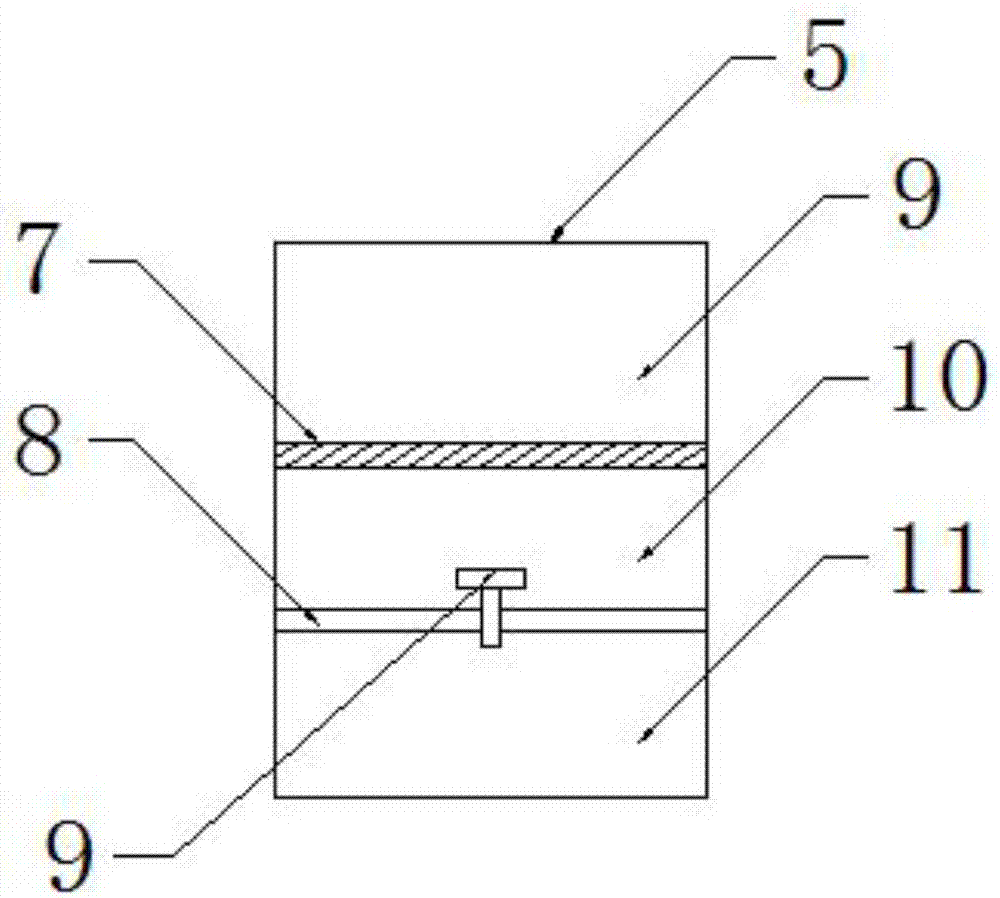 Environment-friendly water collecting device for distributed infiltrating irrigation of urban landscaping