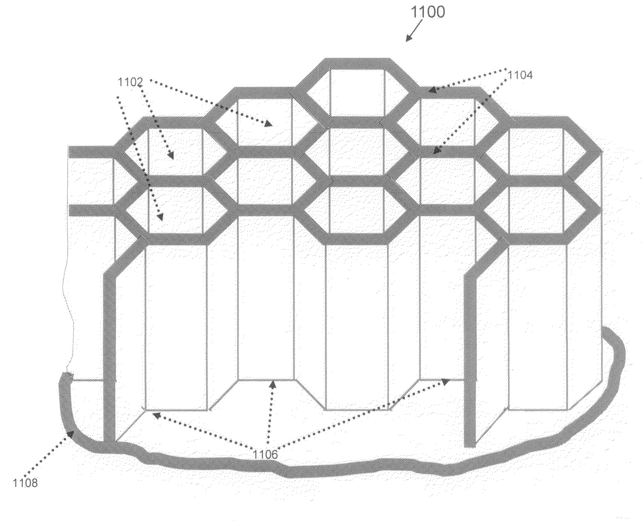 Solar module structures and assembly methods for three-dimensional thin-film solar cells