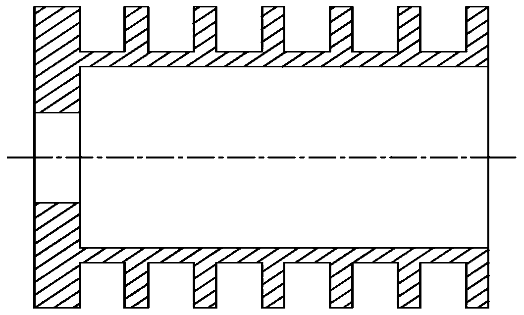 Machining method of flexible stress isolation thin ring for precise optical-mechanical system