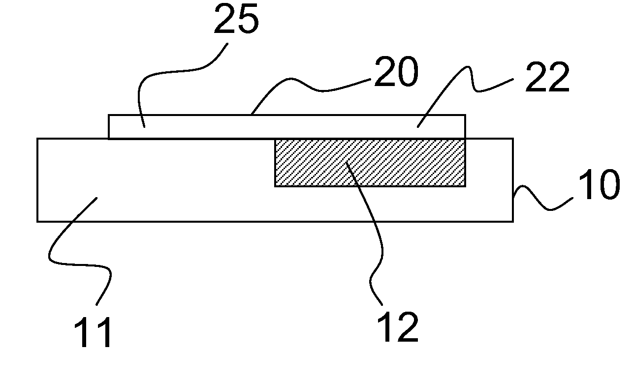 Ceramic substrate material, method for the production and use thereof, and antenna or antenna array