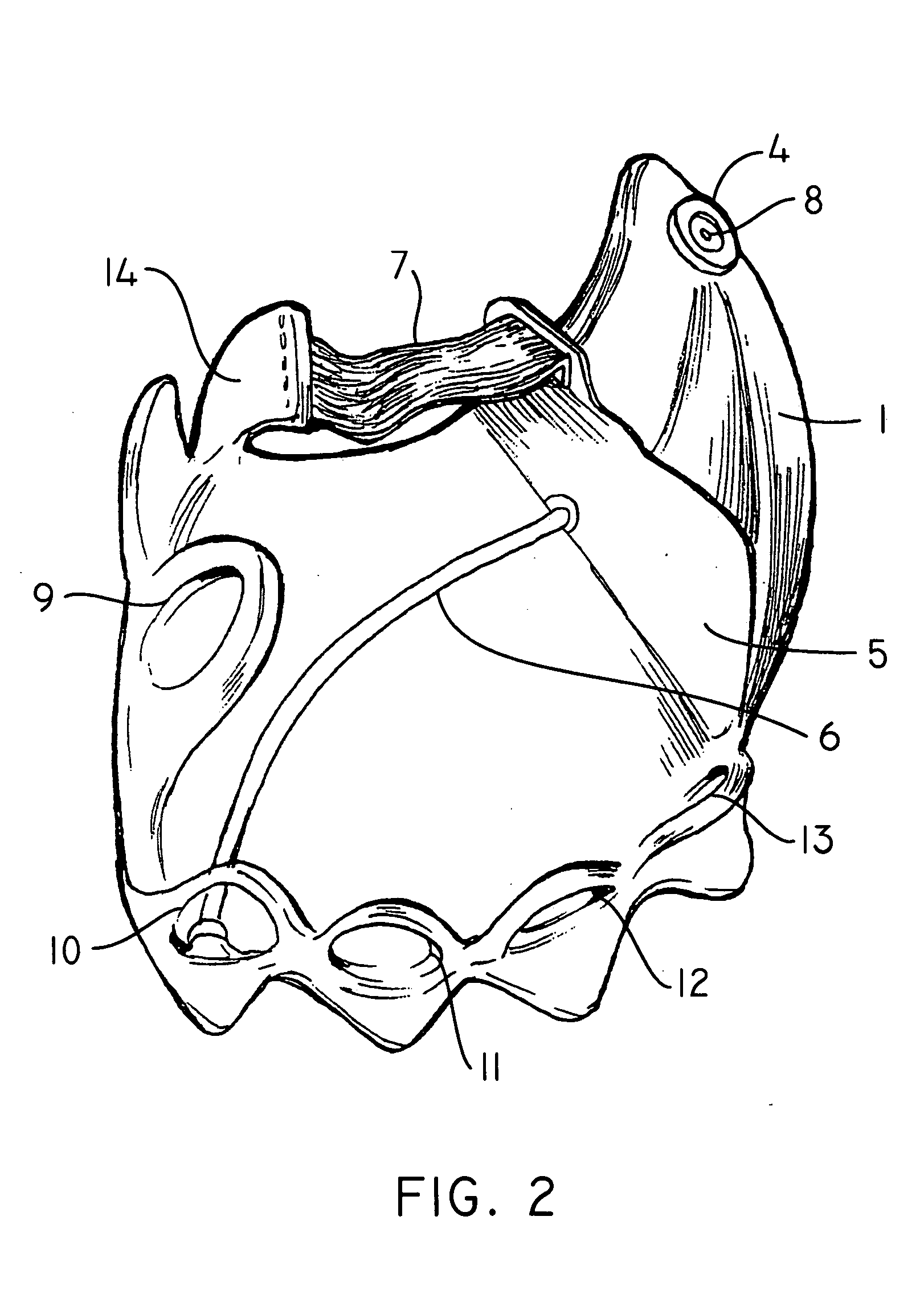 Webbed swim glove with water squirting feature