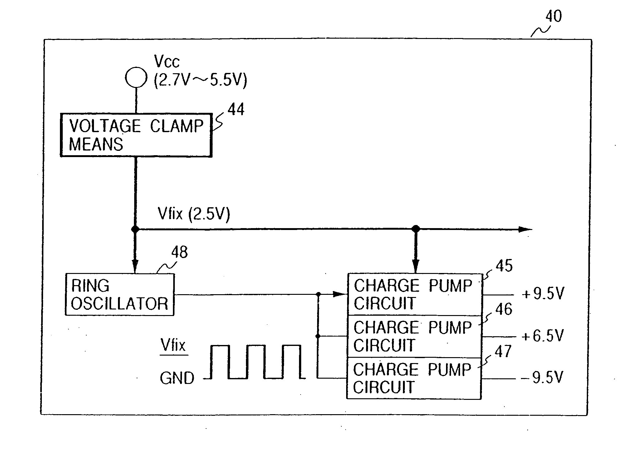 Microcomputer and microprocessor having flash memory operable from single external power supply