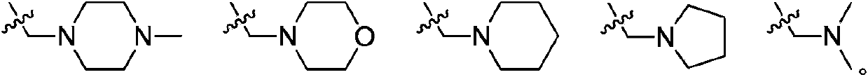 Compound used for discoidin domain receptor micro-molecule inhibitor, and its application