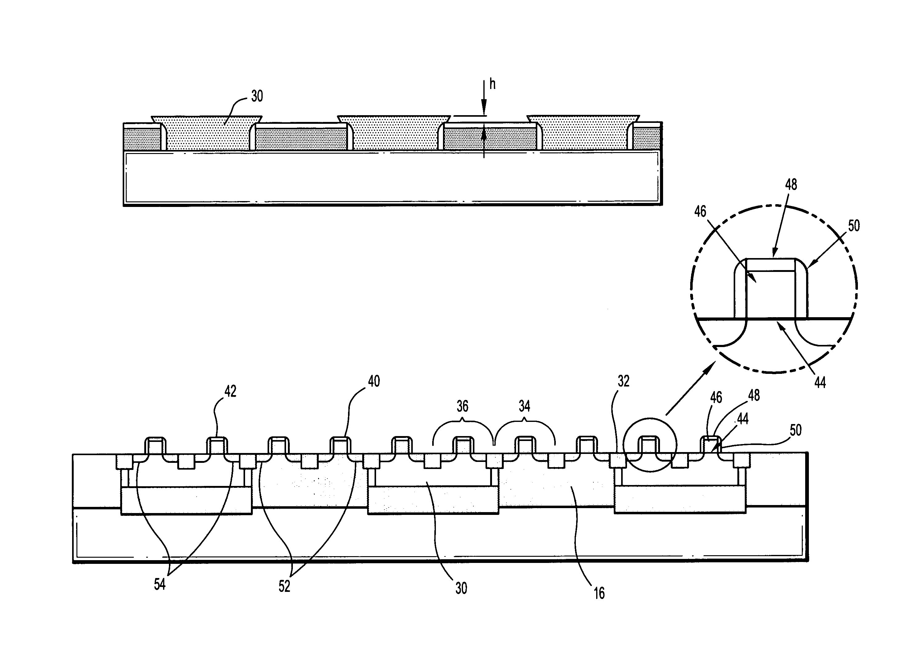 CMOS well structure and method of forming the same