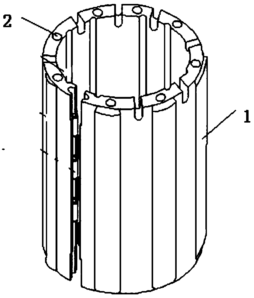 Wear-proofing protection sleeve for oil drilling rod