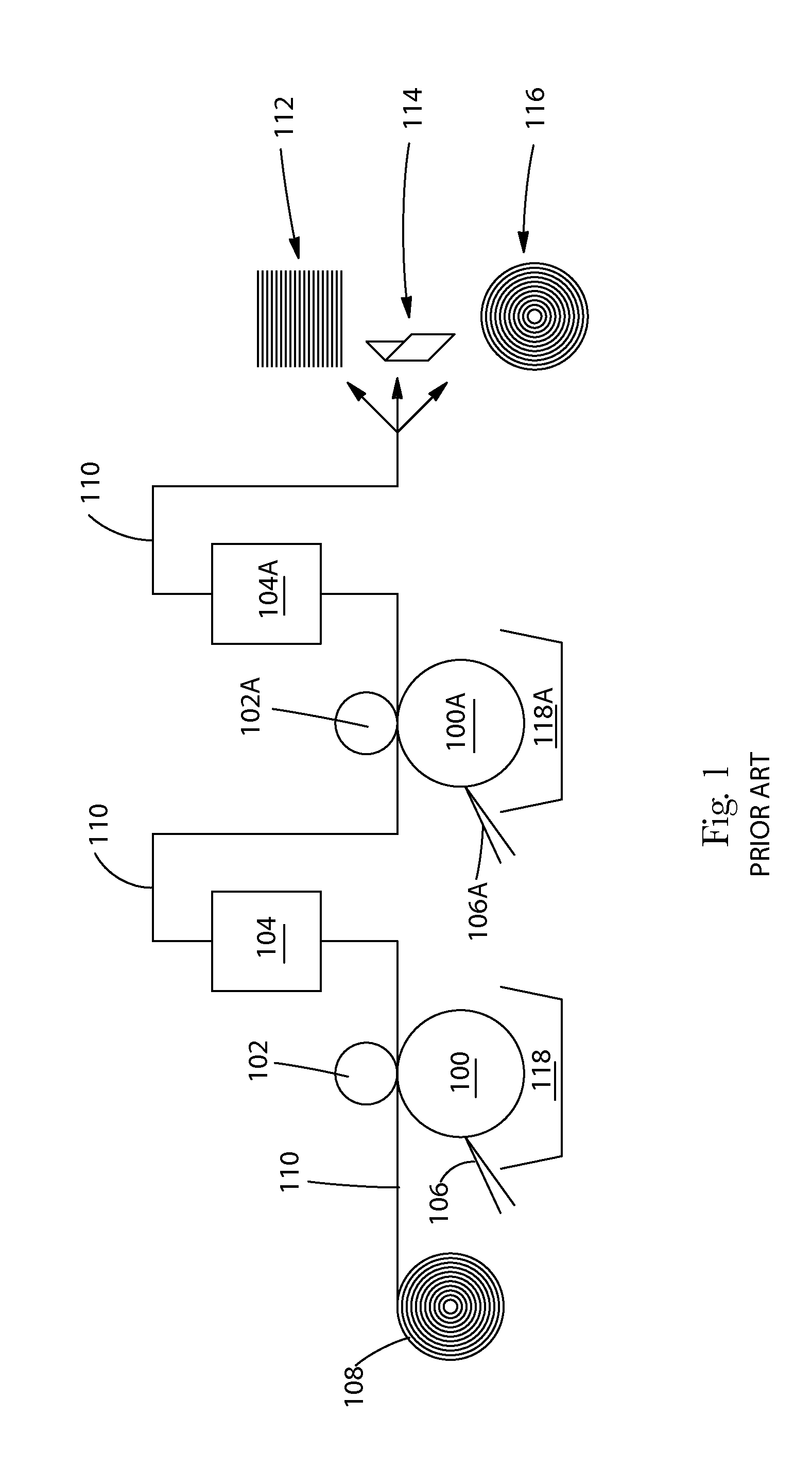 Apparatus for applying indicia having a large color gamut on web substrates