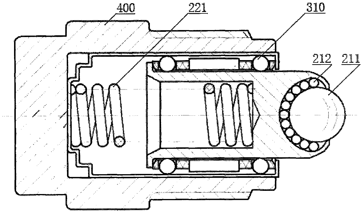 Automobile screw-in shift limiter and method for manufacturing the push rod of the shift limiter