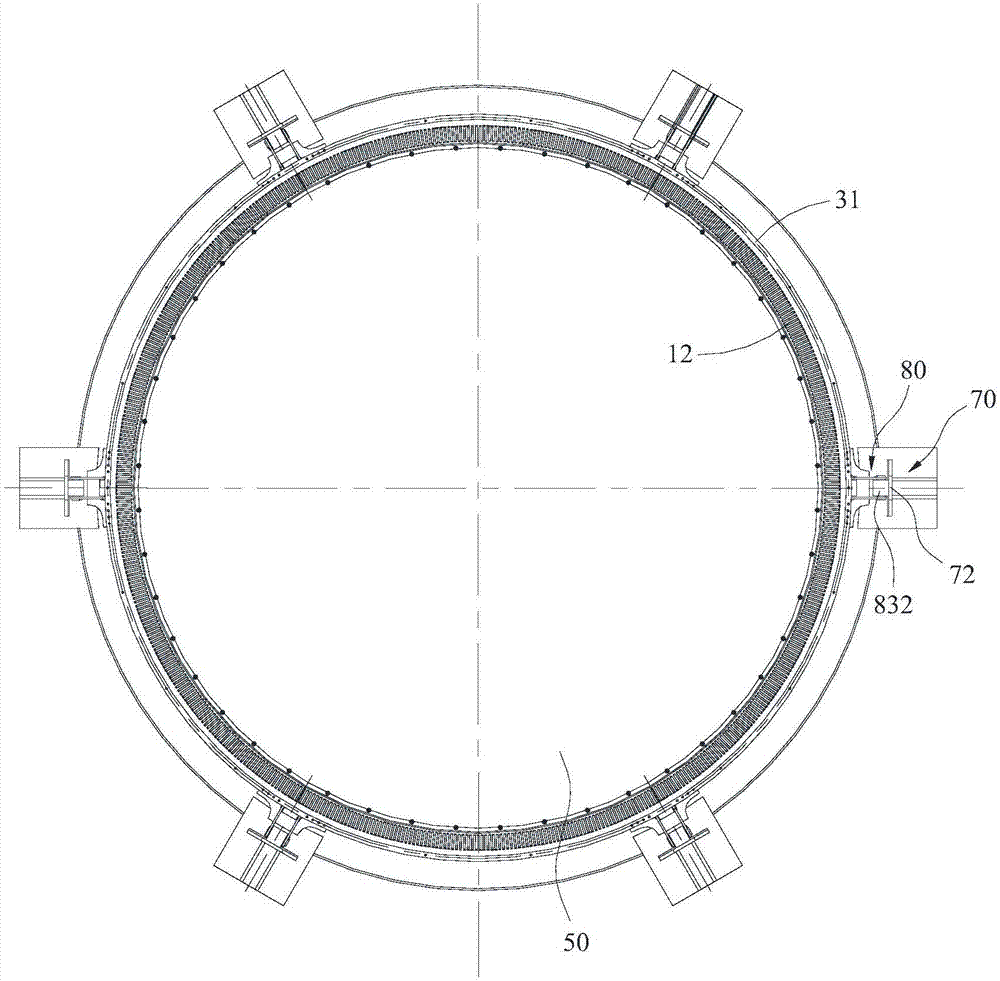 Assembly tool and assembly method of generator