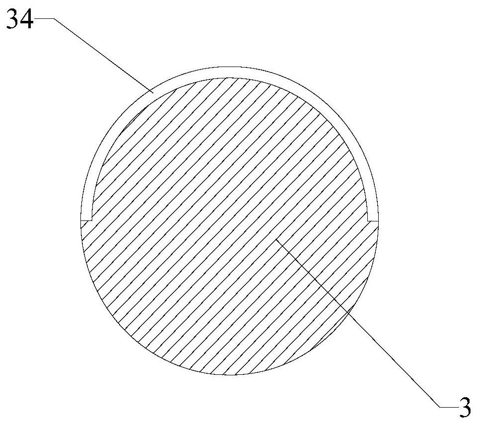 Circular sheet stacking and polishing device and stacking and polishing method thereof