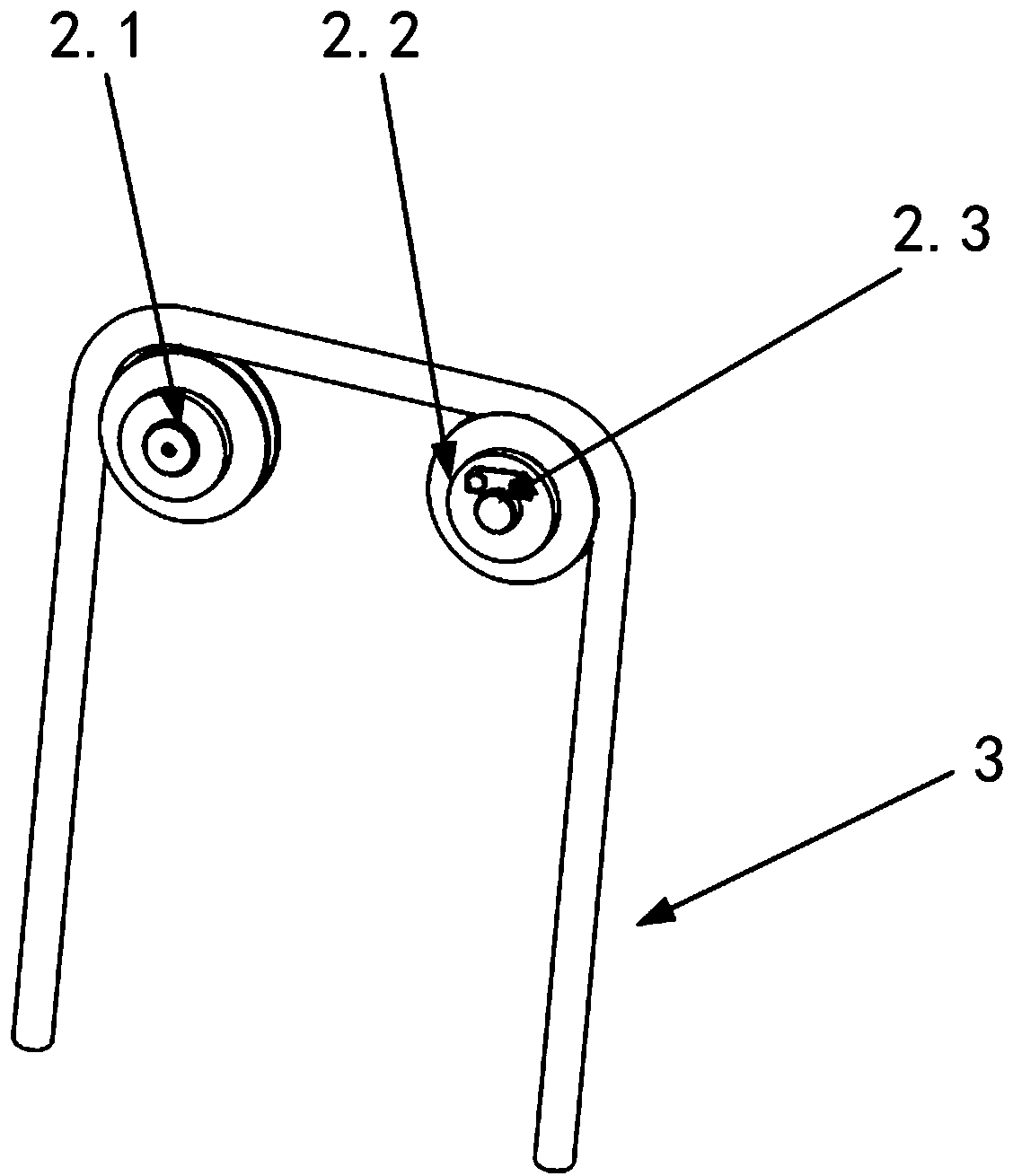 Badminton racket capable of adjusting racket string pounds and pull string pound adjusting device